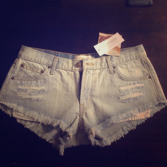 Kittenish Denim Shorts