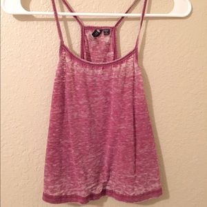 Maroon crop top
