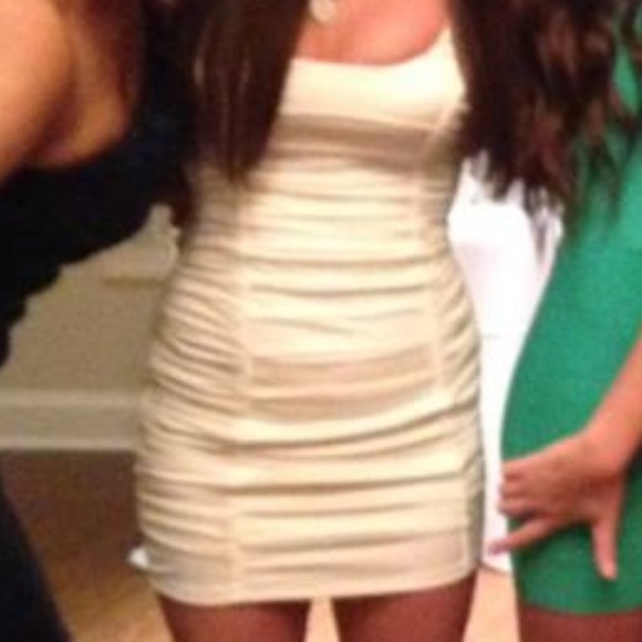 Arden B white tight dress