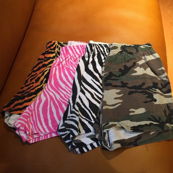 Soffe Pants - Set of Four Patterned Soffe Shorts
