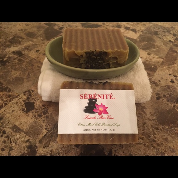 Citrus Mint Cold Processed Soap