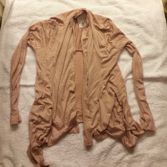 Blush cardi
