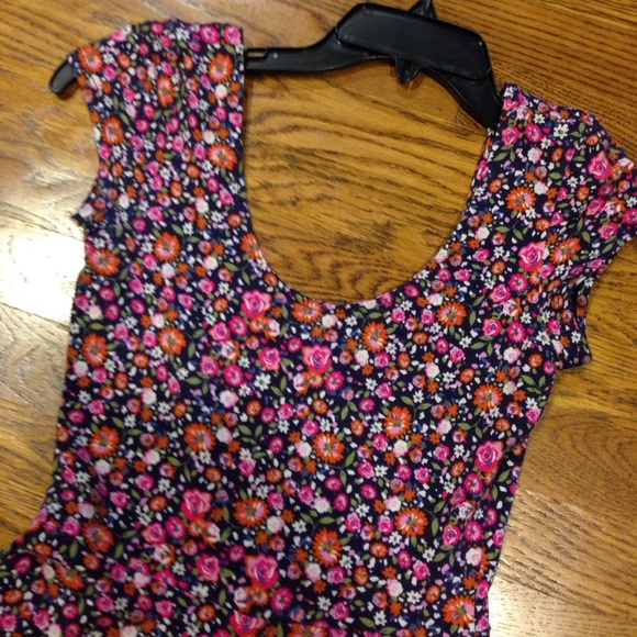 Urban Outfitters Blue Floral Dress - Picture 2 of 3