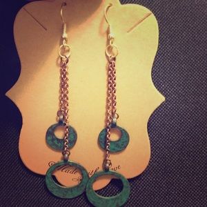 Super cute turquoise earrings