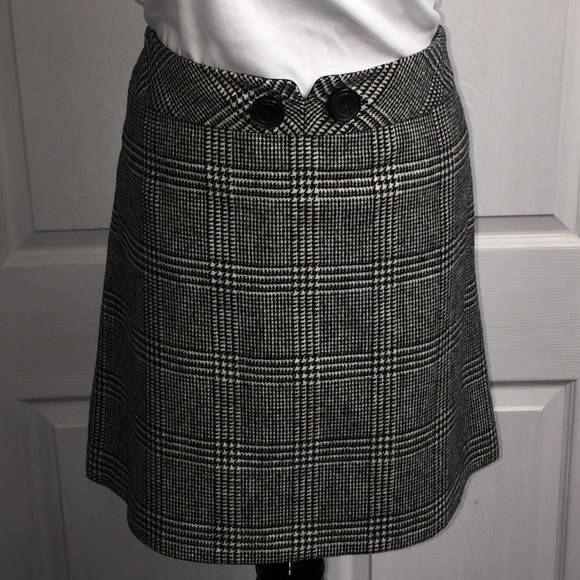 The Limited houndstooth skirt