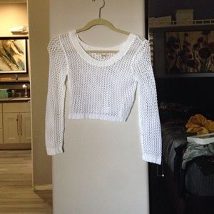 Little white cover-up sweater