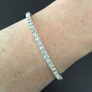 Napier Faux Diamond Bracelet