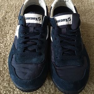 Women's Saucony bullets.