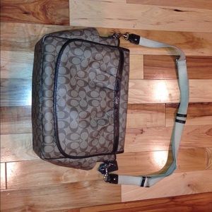 Authentic Coach Diaper Bag