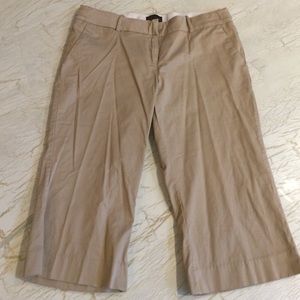 The Limited Cassidy Fit Khaki Cropped Pants 8