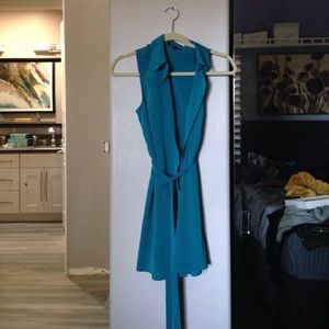 Teal dress