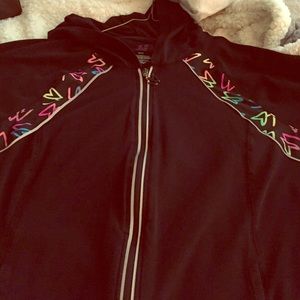 Active black jacket.