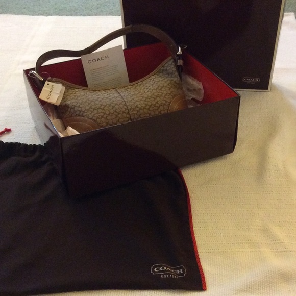 Small brown Coach Handbag