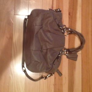 Silver Coach purse