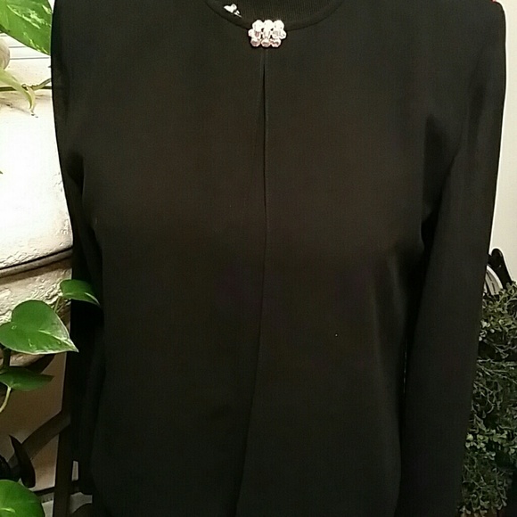 BLACK AFTER DARK DRESS - Picture 3 of 7