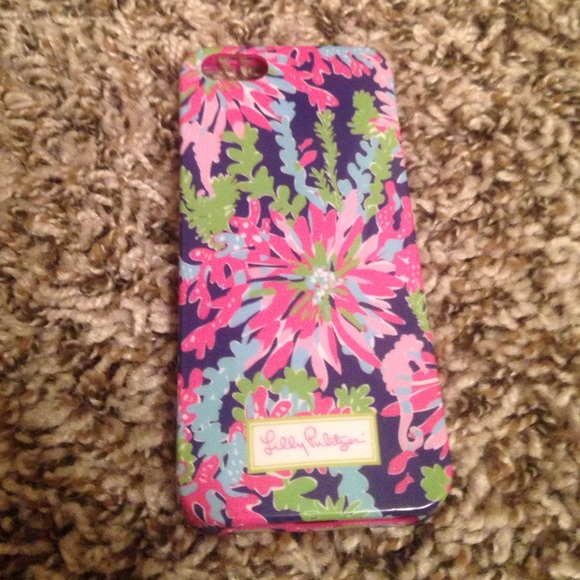Lilly Pulitzer 5c phone case.