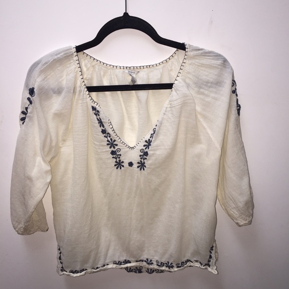 Embroidered blouse