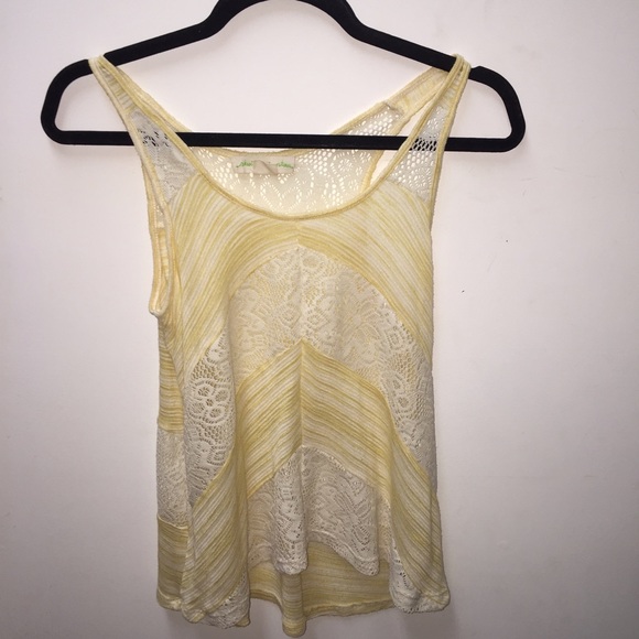 Lace tank top