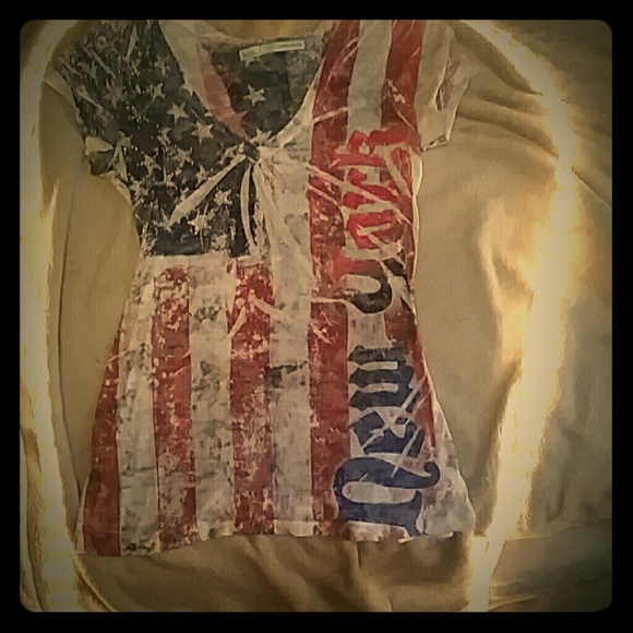 American flag shirt