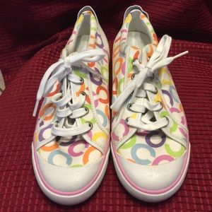 Multicolor Coach Sneakers