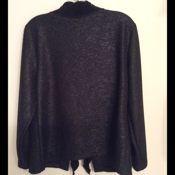 Chico's Travelers Collection Ruffle Jacket - Picture 2 of 3