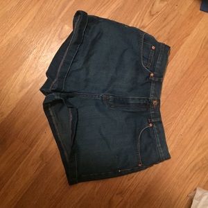 Topshop high-waisted shorts