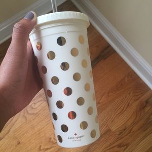 Kate Spade Gold Dot Insulated Tumbler
