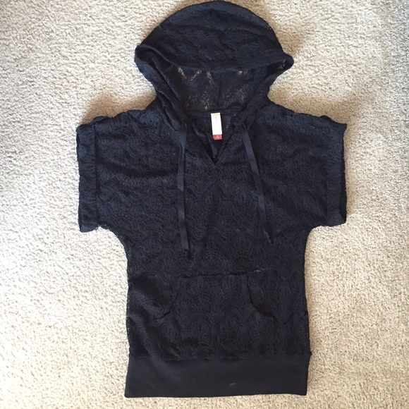 Lace Hoodie Size M