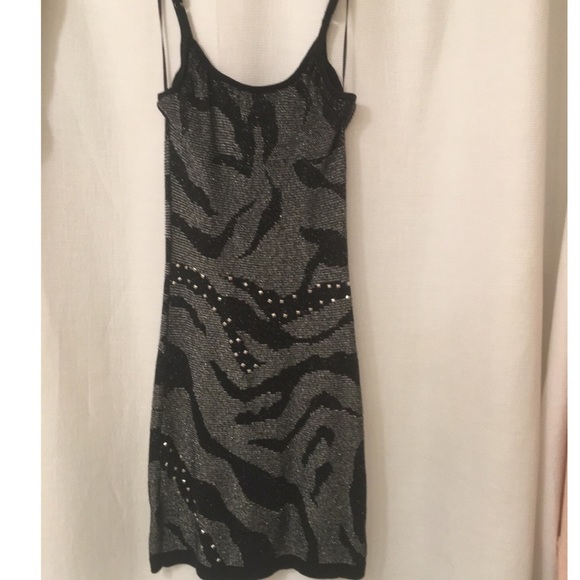 Guess sparkly studded sweater dress