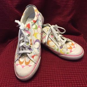 Multicolor Coach Sneakers
