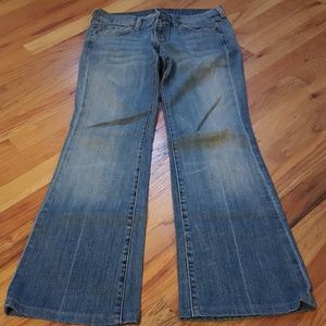 7 jeans- donating on Sunday