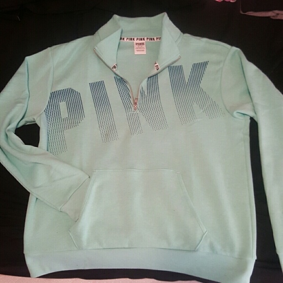 NEW Boyfriend Half-zip VS PINK sweatshirt