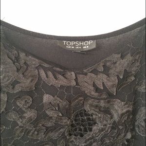 Black Lace Top