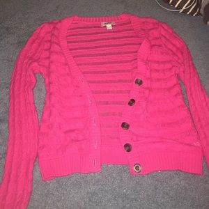 Hot Pink Cardigan