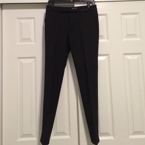 Juicy Couture Black Skinny Tuxedo Pants
