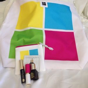 Estée Lauder makeup bundle in Lisa Perry collab.