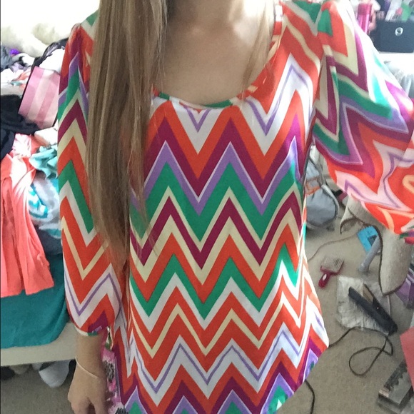 Chevron top - Picture 2 of 4