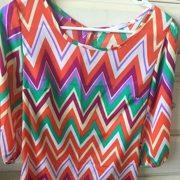 Chevron top - Picture 3 of 4