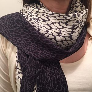 100% silk light weight scarf