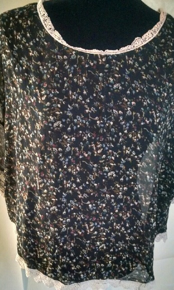 Imaginary voyage sheer top - Picture 2 of 4