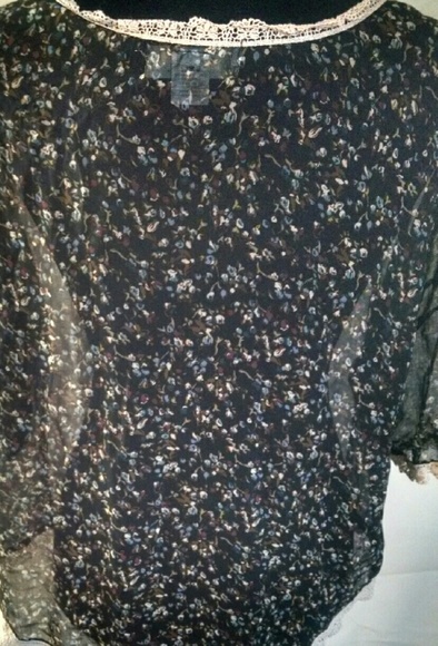 Imaginary voyage sheer top - Picture 3 of 4