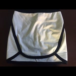 B&W pencil skirt