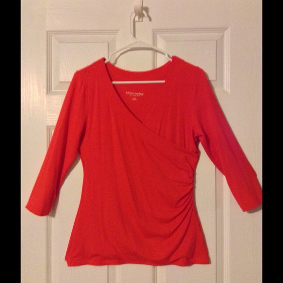 Tangerine crossover top