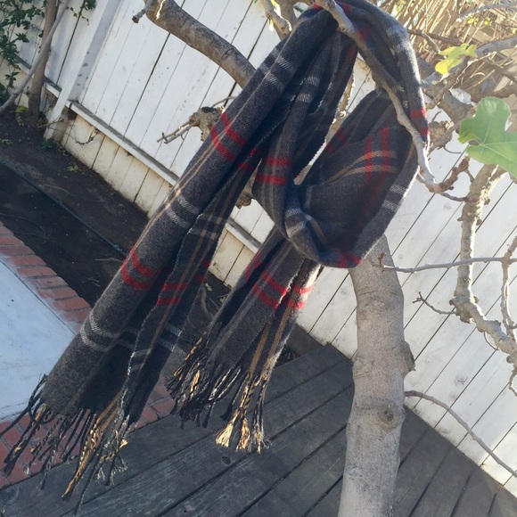 🍂Plaid skinny scarf 🍁 - Picture 2 of 3