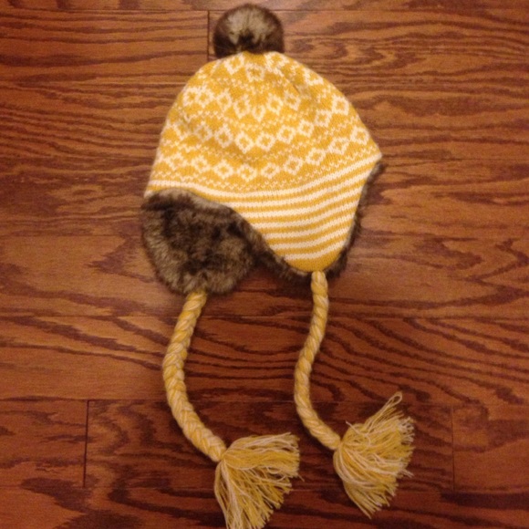 fuzzy winter hat