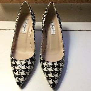 L.K. Bennett leather pumps.