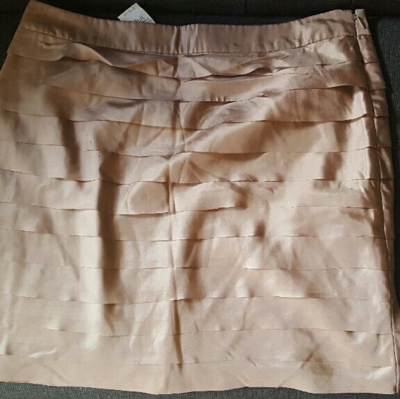 LOFT Silk Skirt - Picture 2 of 2
