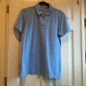 Blue vineyard vines polo, size medium