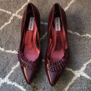 Wine red Steve Madden heels