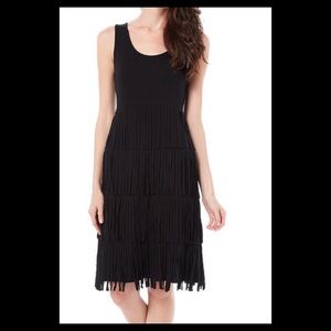🆕 Spense Womens Solid Fringe Detail Dress